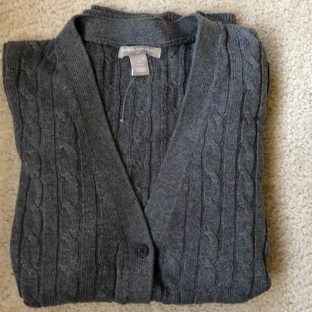 Banana Republic Button Up Cardigan Sweater Sz. S